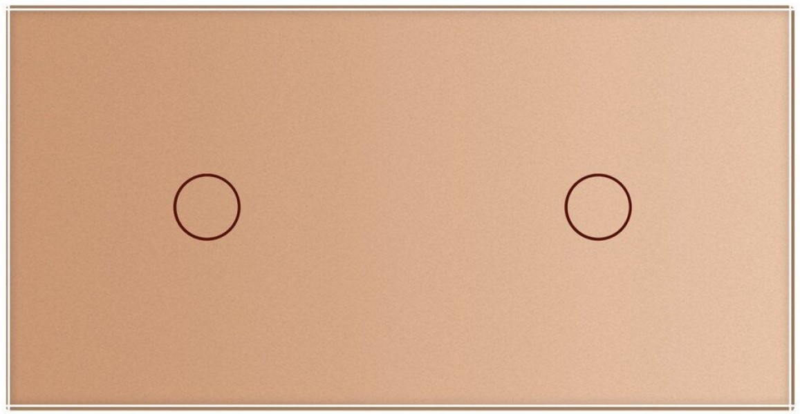 Intrerupator Livolo VL-C701C701-13 Gold