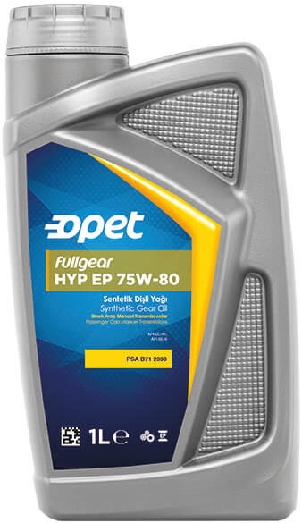 Трансмиссионное масло Opet Fullgear HYP EP 75W-80 1L