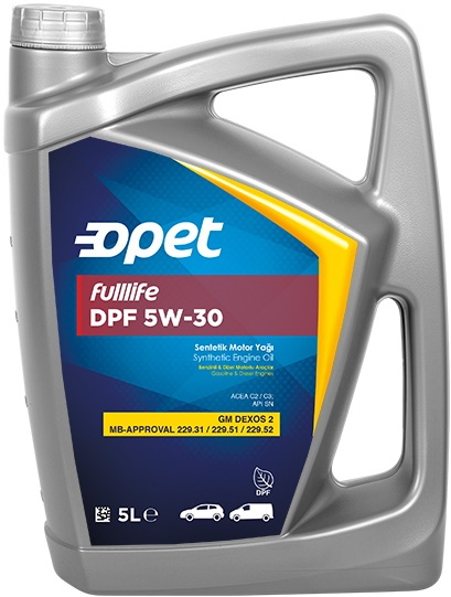 Моторное масло Opet Fulllife DPF 5W-30 5L