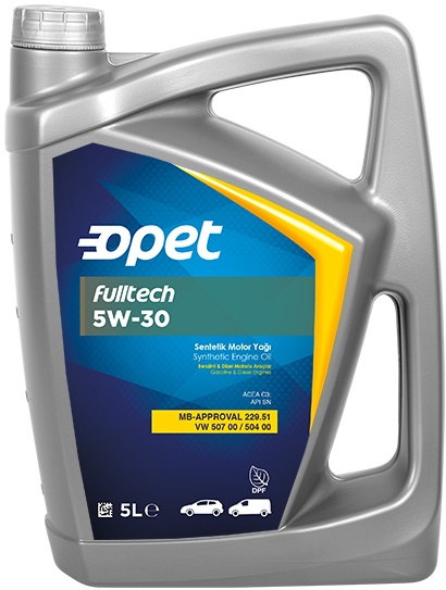 Моторное масло Opet Fulltech 5W-30 5L