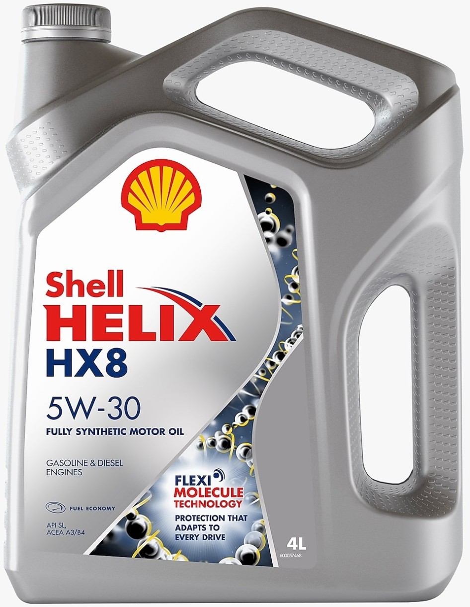 Моторное масло Shell Helix HX8 Synthetic 5W-30 4L