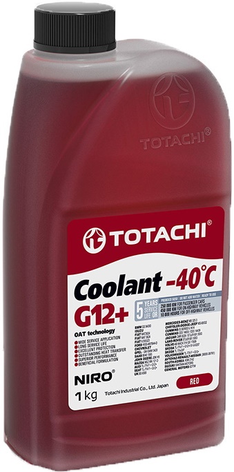 Antigel Totachi Niro Coolant -40С Red G12 1L