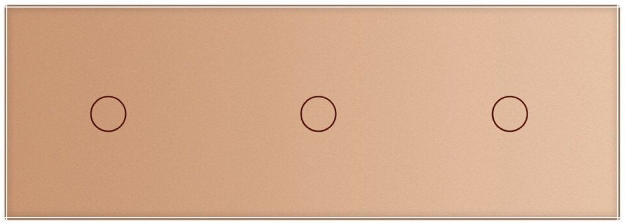 Intrerupator Livolo VL-C703S-13 Gold