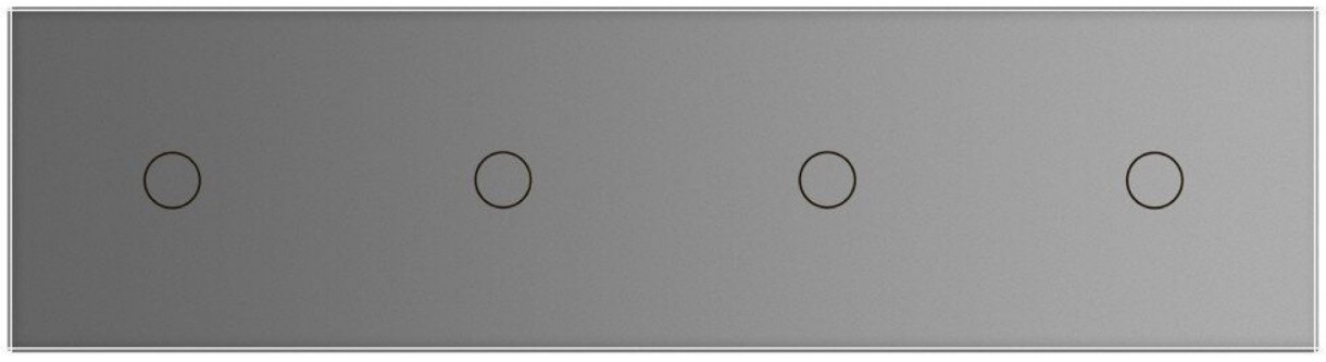Выключатель Livolo VL-C704S-15 Gray