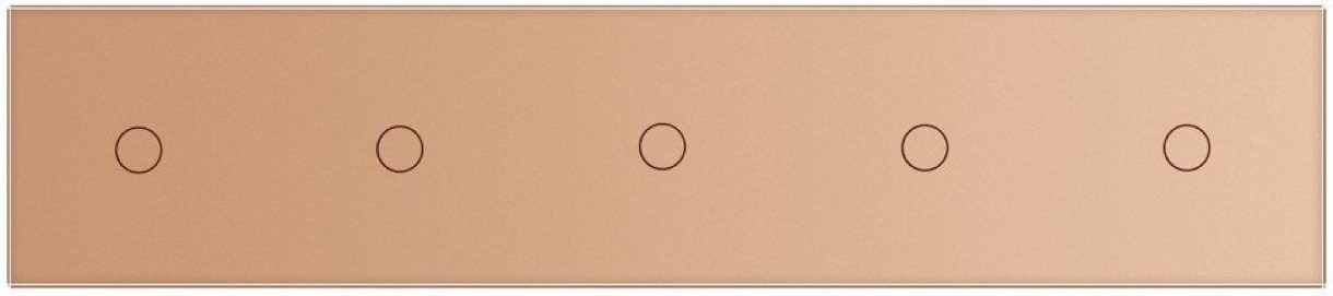 Выключатель Livolo VL-C705S-13 Gold