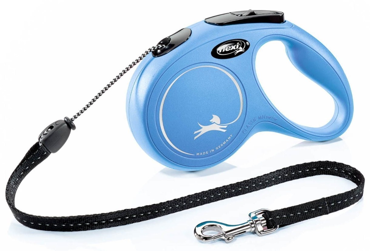 Lesă Flexi New Classic M Cord 5m Blue