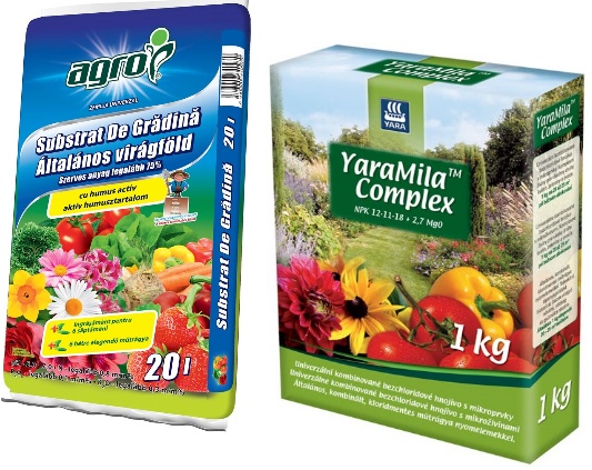 Удобрения для растений Agro CS Set Substrat 20L+YaraMila Complex 1kg