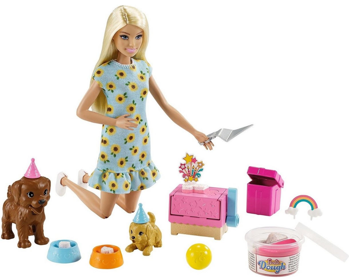 Păpușa Barbie Puppy Party (GXV75)