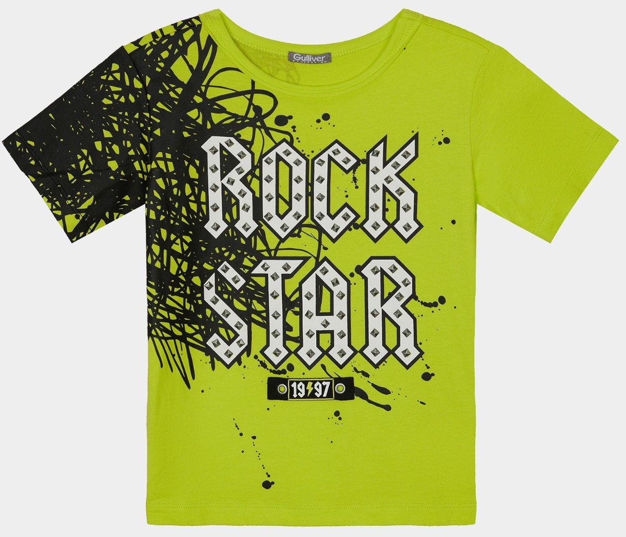 Tricou pentru copii Gulliver 12104BMC1223 Green 98cm