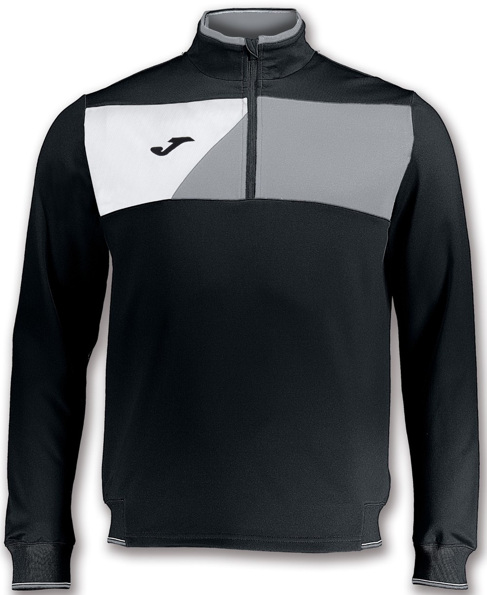 Hanorac pentru copii Joma 100612.111 Black/Grey 2XS