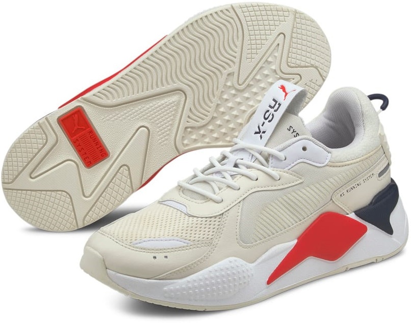 Кроссовки мужские Puma RS-X Pop Marshmallow/Poppy Red 37