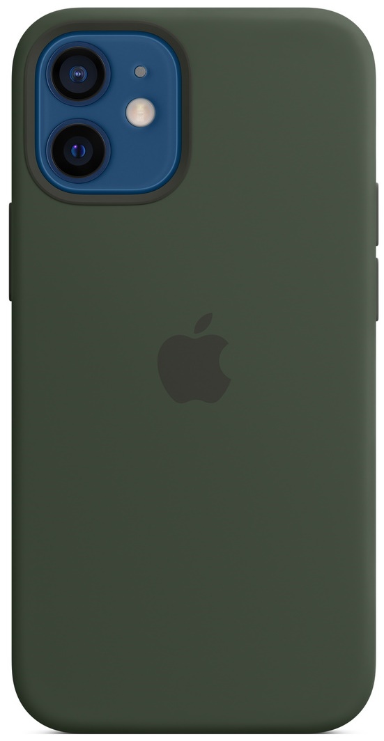 Чехол Apple iPhone 12 mini Silicone Case with MagSafe Cypress Green