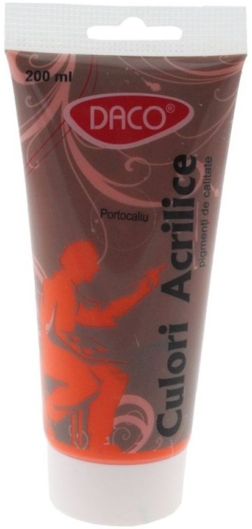 Художественные краски Daco Acrylic Orange 200ml (CU3200P)