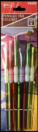 Набор кистей для рисования Daco 6pcs (PN296)
