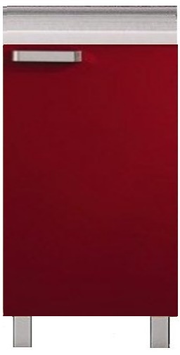 Bucatarie modulara Ambianta Fresh 300 GI Bordo