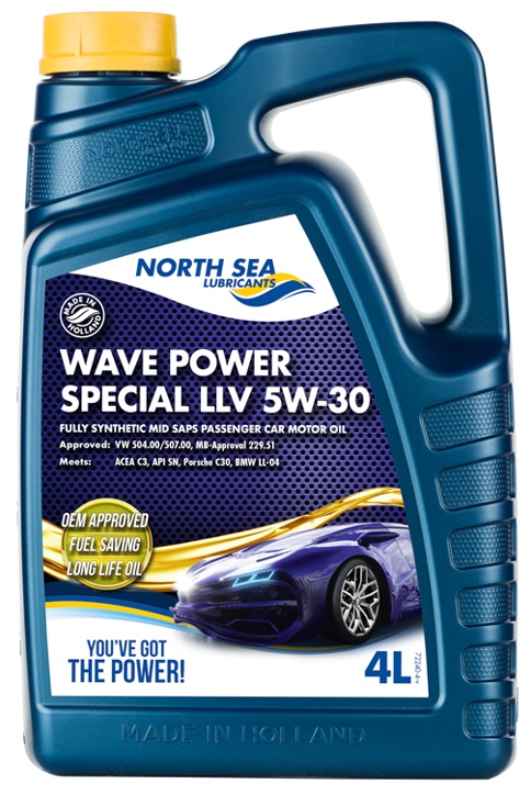 Моторное масло North Sea Lubricants Wave Power Special LLV 5W-30 4L