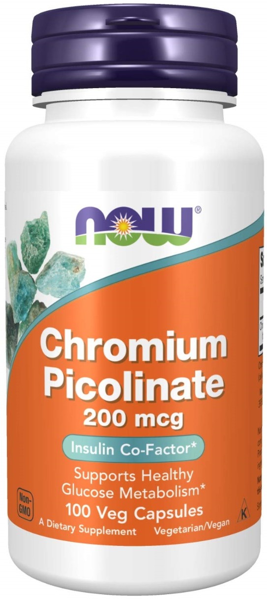Vitamine NOW Chromium Picolinate 100 cap