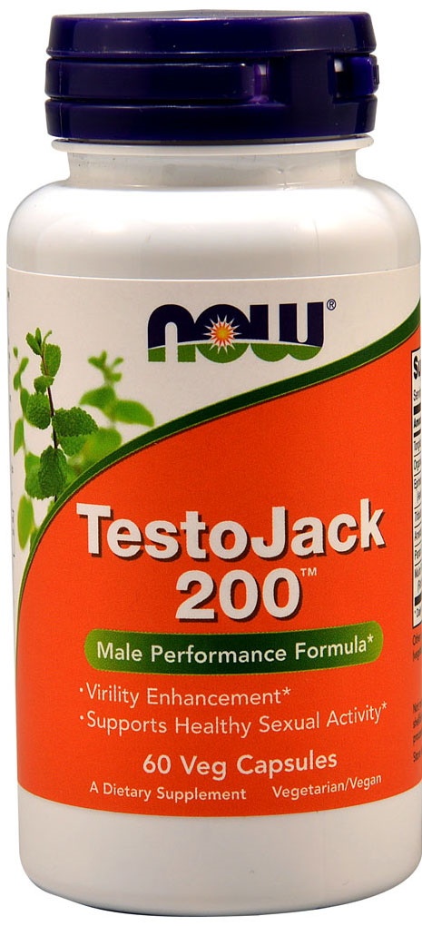 Витамины NOW TestoJack 200 60cap