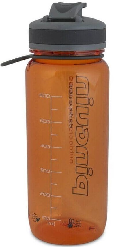 Sticlă pentru apă Pinguin Tritan Sport Bottle 0.65L Orange