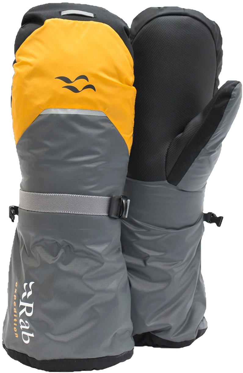 Manuși Rab Expedition 8000 Mitts L Gold