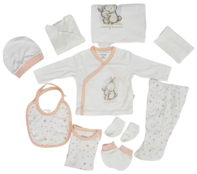 Set pentru nou-născuți Panço 2011GN20012 Beige 10pcs