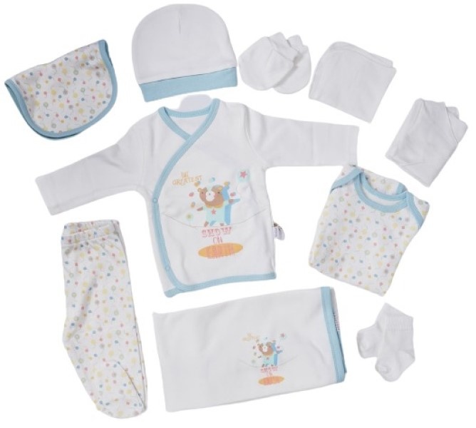 Set pentru nou-născuți Panço 2011UN20002 Beige 10pcs