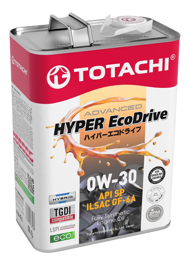 Ulei de motor Totachi Hyper Ecodrive SP 0W-30 4L