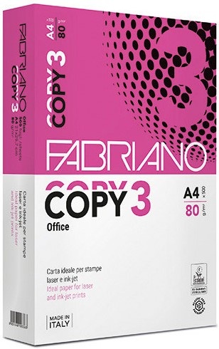 Hartie copiator Fabriano Copy 3 Office А3 80g/m2 500p