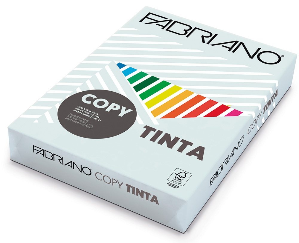 Hartie copiator Fabriano Tinta A4 160g/m2 250p Celest Chiaro