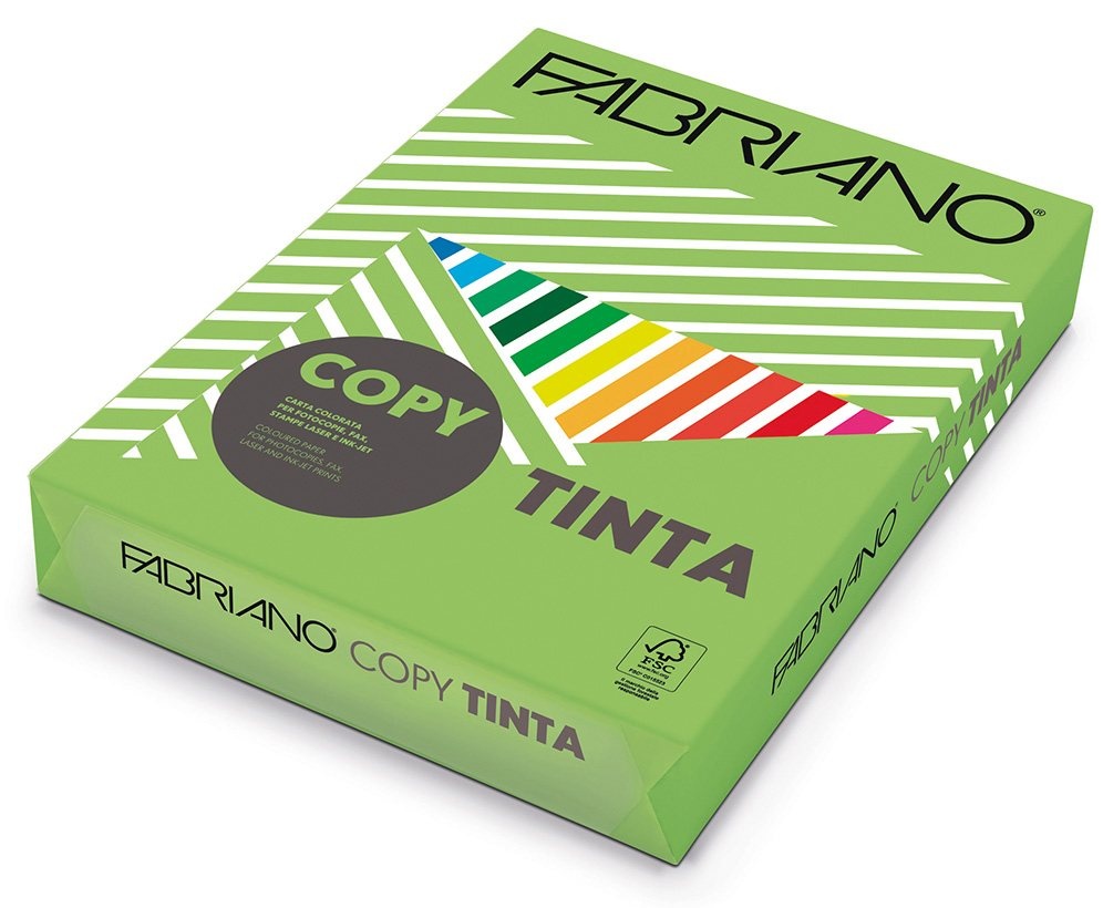 Бумага для печати Fabriano Tinta A4 160g/m2 250p Verde Pisello