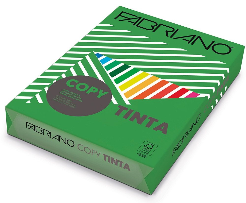 Hartie copiator Fabriano Tinta A4 80g/m2 500p Verde