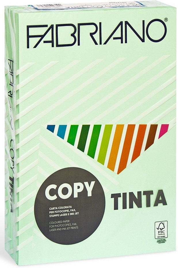 Бумага для печати Fabriano Tinta A4 80g/m2 500p Verde Chiaro