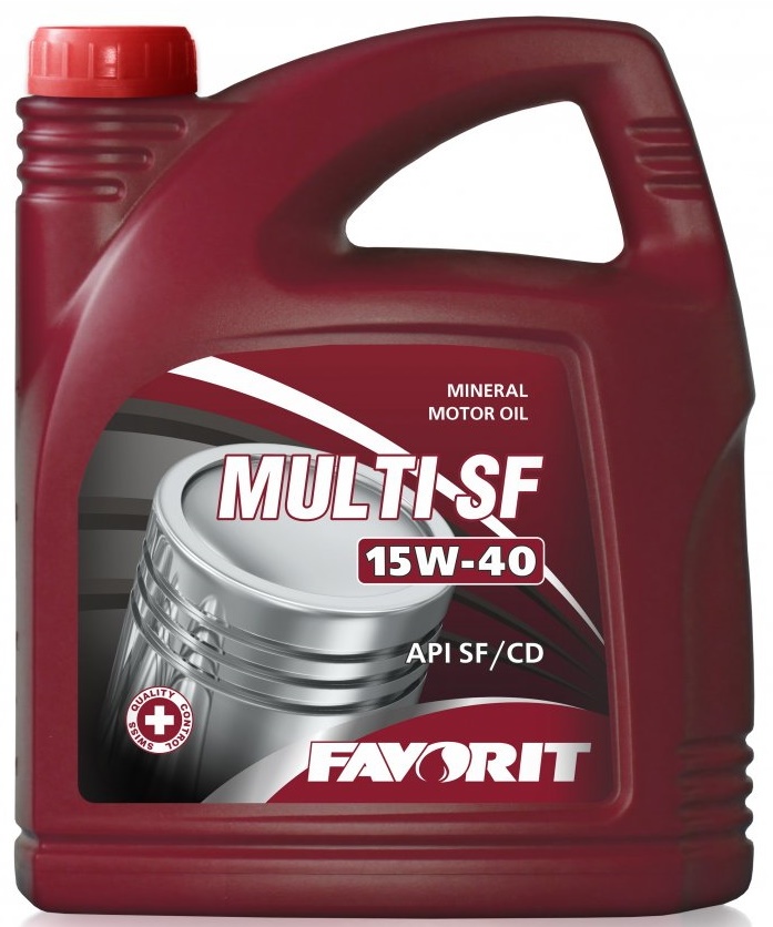 Ulei de motor Favorit Multi SF SAE 15W-40 5L