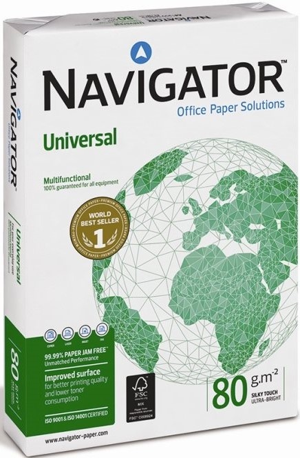 Бумага для печати Navigator Universal А4 80g/m2 500p