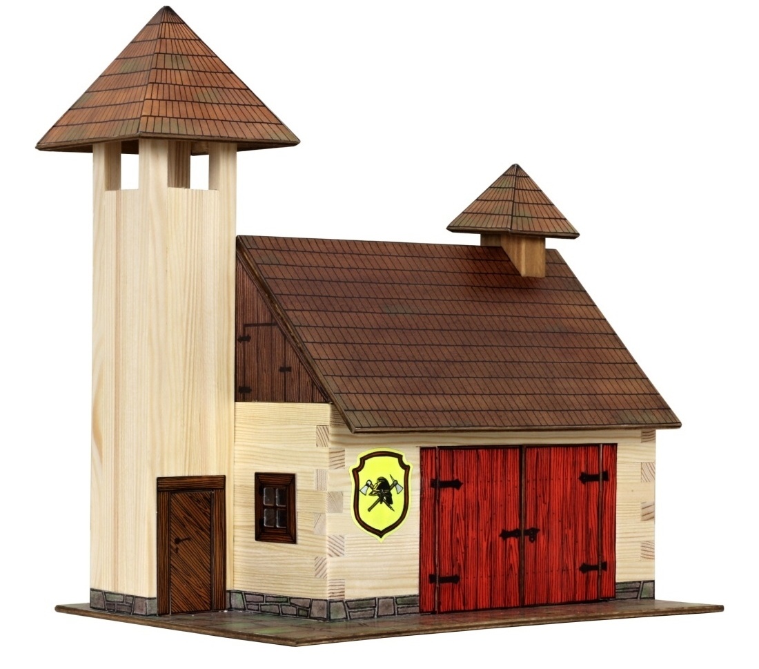 Puzzle 3D-constructor Walachia Fire Station (W41)