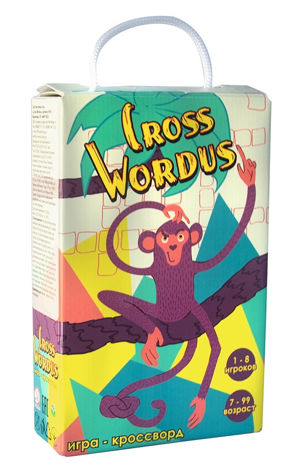 Настольная игра Strateg Cross Wordus RUS (30812)
