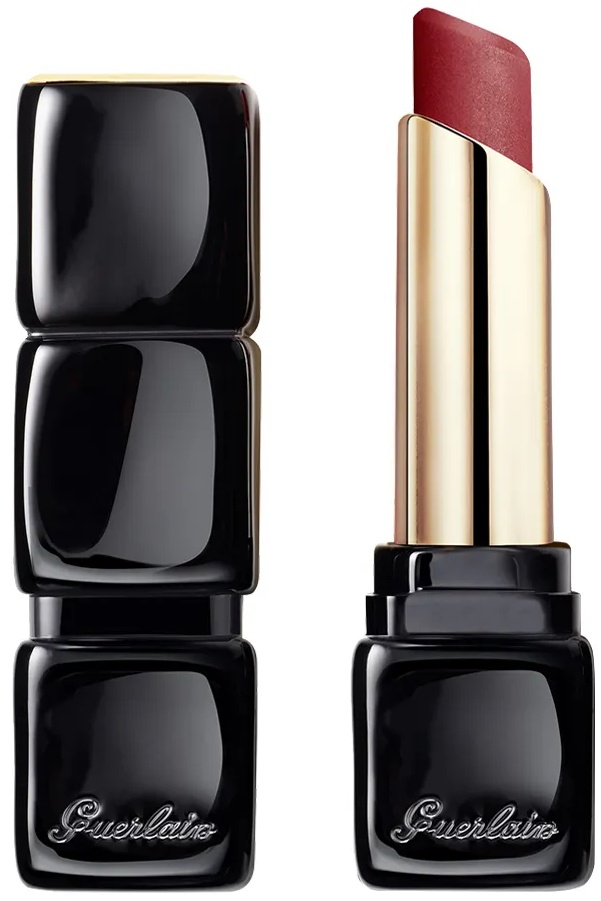 Ruj de buze Guerlain KissKiss Tender Matte 16H Comfort 214 Romantic Nude