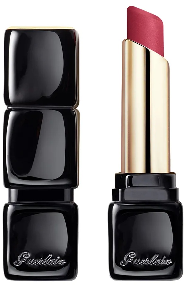 Ruj de buze Guerlain KissKiss Tender Matte 16H Comfort 219 Tender Rose