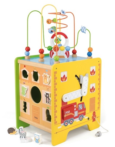 Бизиборд Viga Jumbo 5in1 Toy Box (44548)