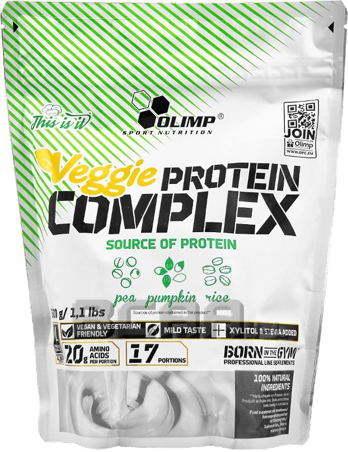 Proteină Olimp Veggie Protein Complex Chocolate 500g