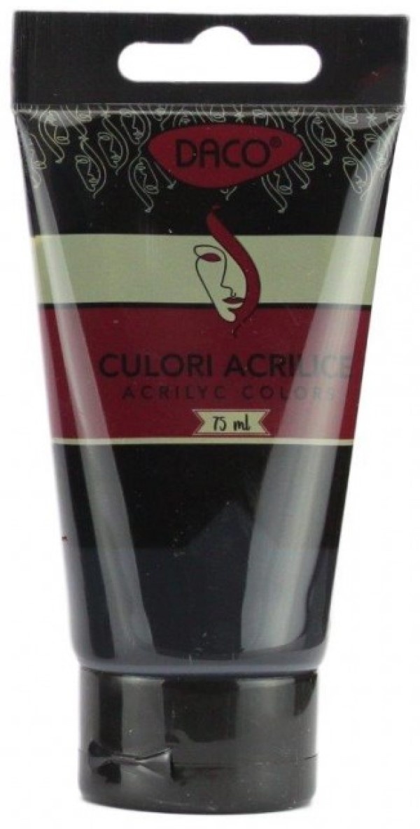 Художественные краски Daco Acrylic Black 75ml (CU375N)