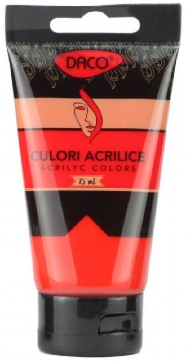 Художественные краски Daco Acrylic Scarlet Red 75ml (CU375RS)