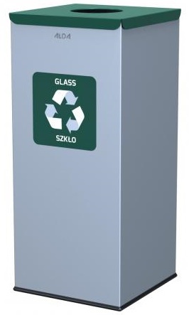 Урна Alda Eco Square 60L (128F)
