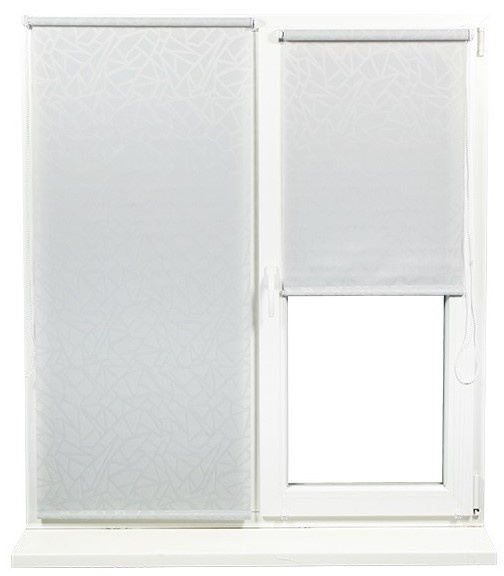 Рулонные шторы Dekora Crystal 2197 Grey 0.45x1.70m