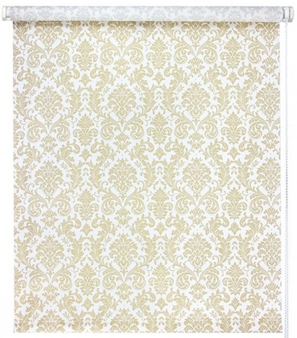Rolete textile Legrand Damask White 61.5x175