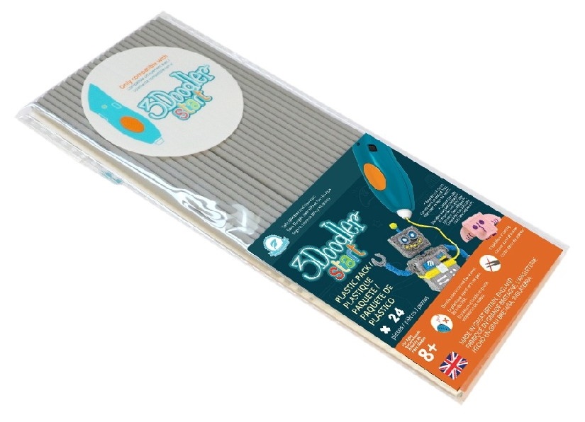 Set tije pentru 3D-pix 3Doodler Start Gray 24 (3DS-ECO08)