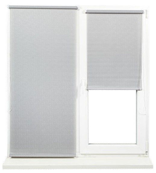 Рулонные шторы Dekora Shantung 510 Grey 100x1.7m