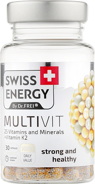 Витамины Swiss Energy Multivit 30caps