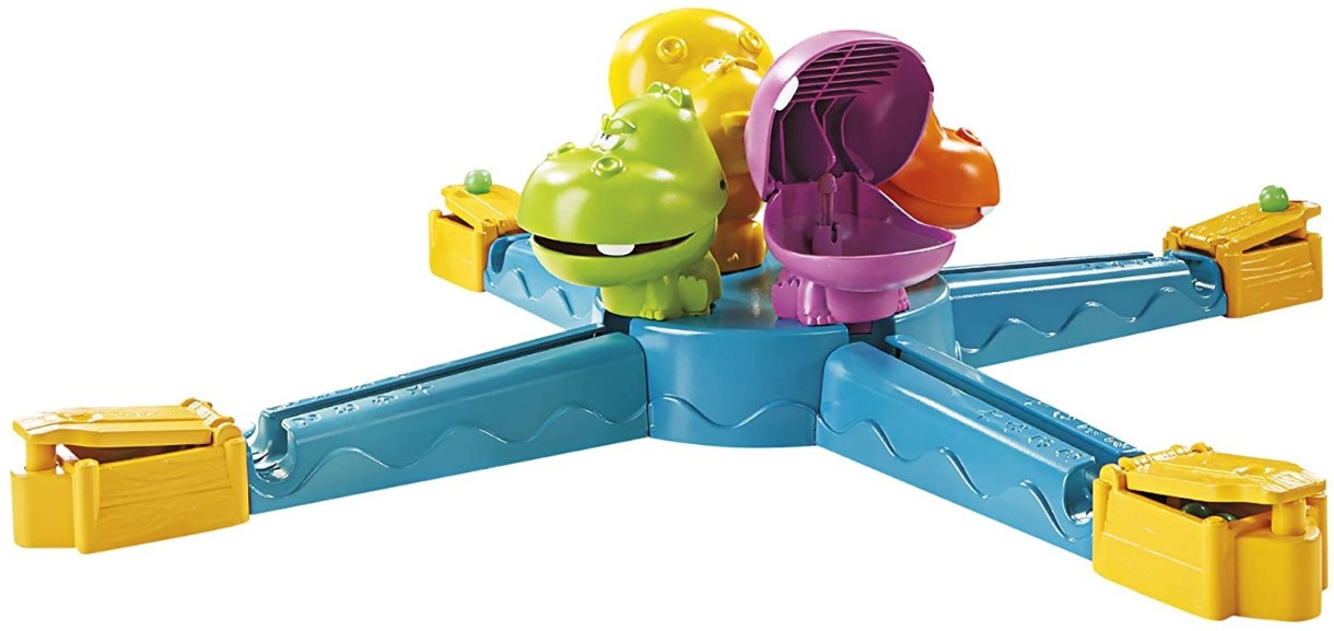 Joc educativ de masa Hasbro Hungry Hungry Hippos Launchers (E9707)