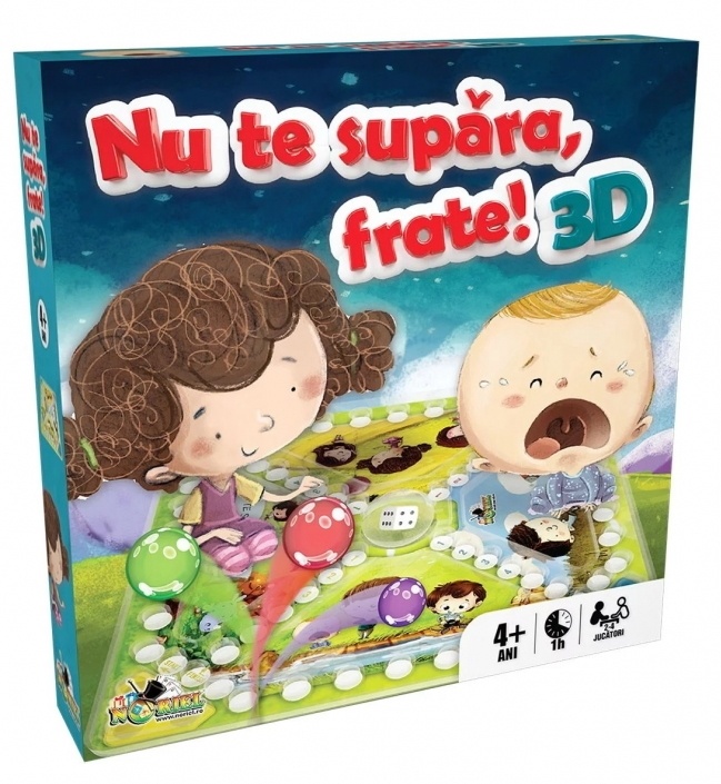 Joc educativ de masa Noriel Nu te supara Frate 3D (NOR1658)